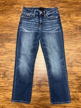 Buckle Black Mid Rise Straight Leg Curvy Size 26